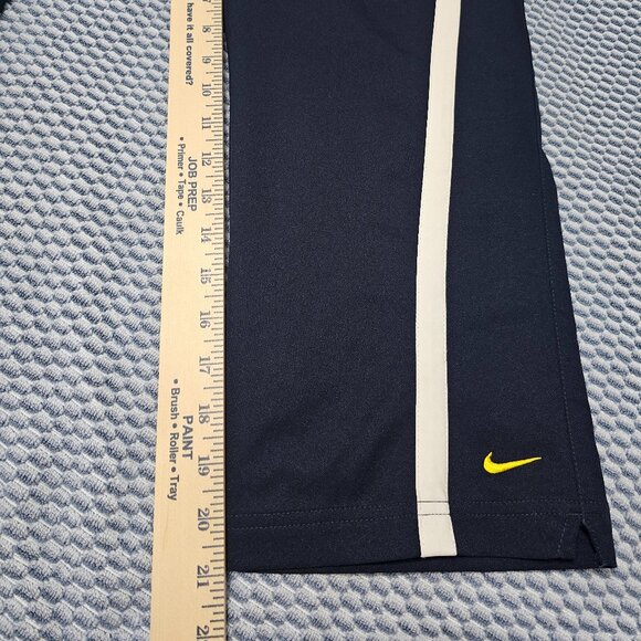 Nike Fit Dry Navy Capri Track Pants Cropped Joggers 3/4 Length Women’s Size S - Picture 6 of 8